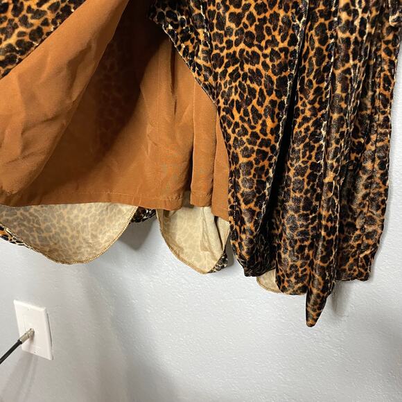 J.Crew Cheetah Leopard print wrap dress Size 2 - Picture 11 of 11